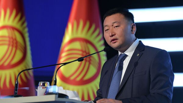 Руководитель пресс-службы президента Нургазы Анаркулов. Архивное фото - Sputnik Кыргызстан