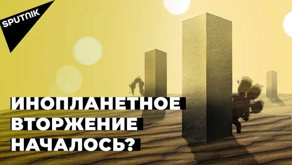 В США найден новый загадочный столб — такой же, как в Юте и Румынии. Видео - Sputnik Кыргызстан
