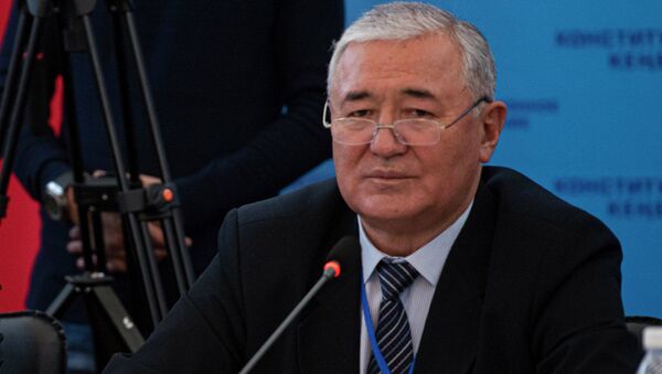 Доктор юридических наук, кандидат исторических наук, профессор Бекбосун Борубашов. Архивное фото - Sputnik Кыргызстан