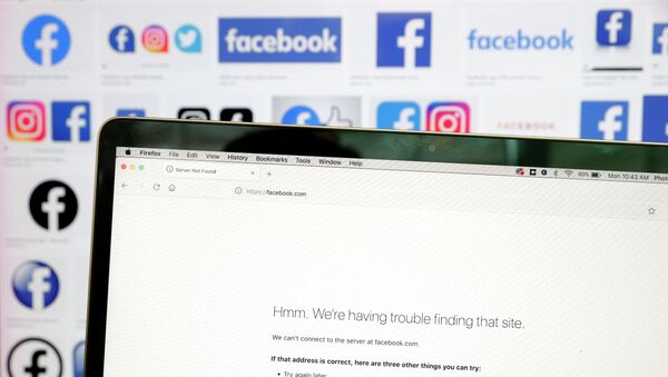 Facebook социалдык тармагынын иштебей жаткан сайты - Sputnik Кыргызстан