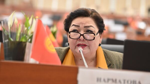 Жогорку кеңеш депутаты Надира Нарматова. Архив - Sputnik Кыргызстан
