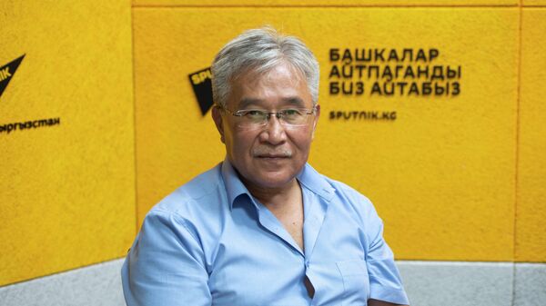 КРдин эл артисти, Бишкек мэриясынын эл аспаптар оркестринин жана симфониялык оркестринин башкы дирижёру, профессор Бакыт Тилегенов - Sputnik Кыргызстан