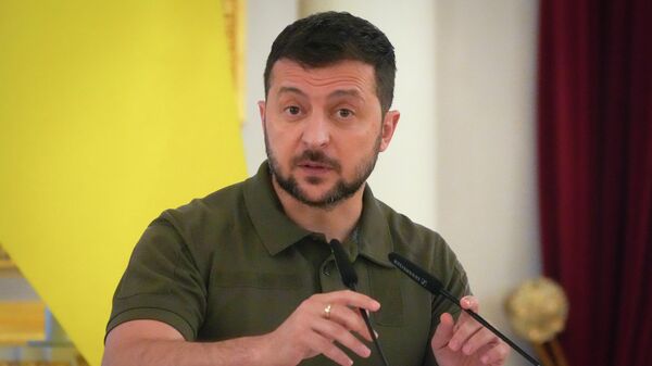 Президент Украины Владимир Зеленский  - Sputnik Кыргызстан