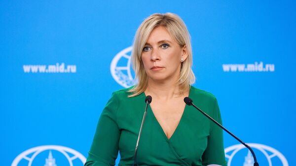 РФ ТИМинин расмий өкүлү Мария Захарова. Архив - Sputnik Кыргызстан
