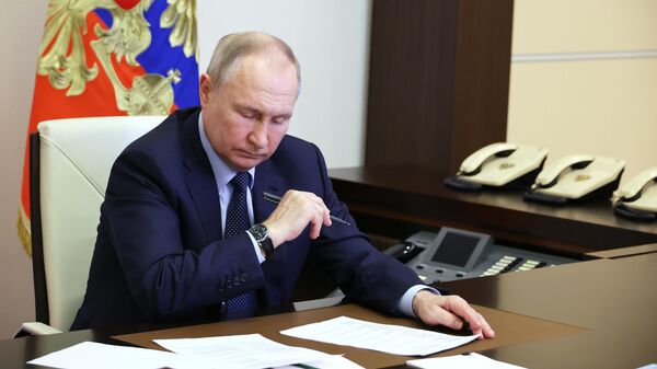 Президент РФ Владимир Путин. Архивное фото - Sputnik Кыргызстан