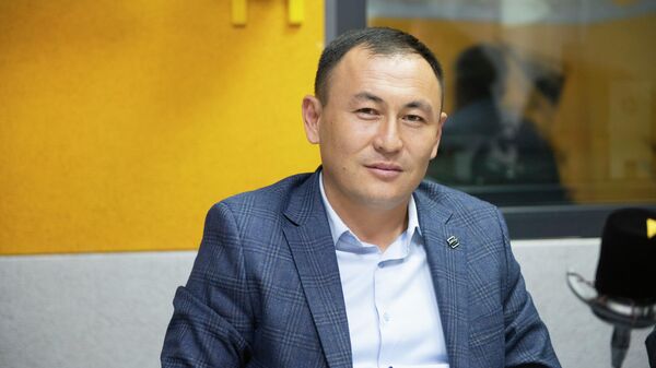 Кыргызстан улуттук электр тармагы ААКтын башкы директорунун коммерциялык иштер боюнча орун басары Уларбек Дүйшө уулу - Sputnik Кыргызстан
