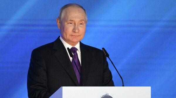 Россия президенти Владимир Путин. Архивдик сүрөт - Sputnik Кыргызстан