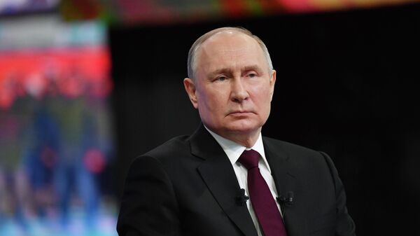 Президент России Владимир Путин - Sputnik Кыргызстан