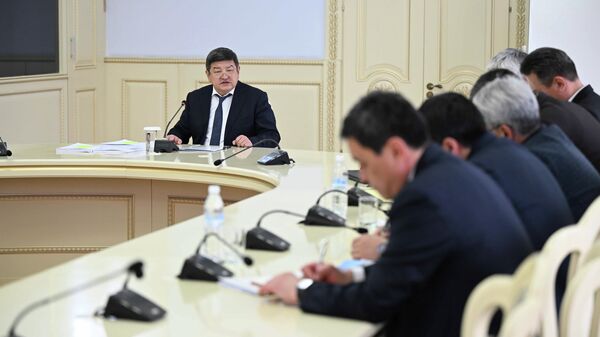 Жаңы ишканаларга кадрлар даярдалсын. Акылбек Жапаров ректорлорду чогултту - Sputnik Кыргызстан