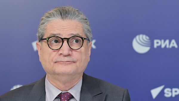 Заместитель председателя правления ЕАБР, куратор Фонда цифровых инициатив Тигран Саркисян - Sputnik Кыргызстан