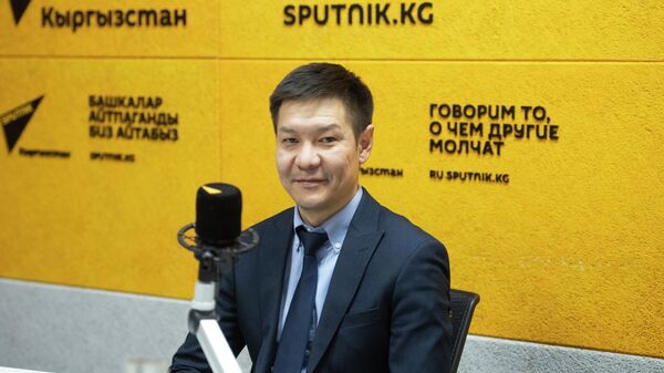 Директор Центра климатического финансирования КР Адилет Амантаев - Sputnik Кыргызстан