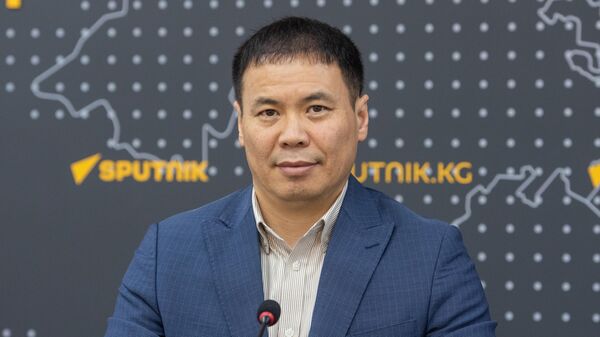 Монополияга каршы жөнгө салуу кызматынын төрагасынын орун басары Айбек Мамыралиев - Sputnik Кыргызстан