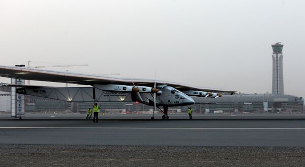 Самолет на солнечных батарейках Solar Impulse 2 - Sputnik Кыргызстан