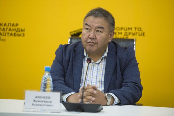 Доктор экономических наук Жумакадыр Акенеев Доктор экономических наук Жумакадыр Акенеев - Sputnik Кыргызстан