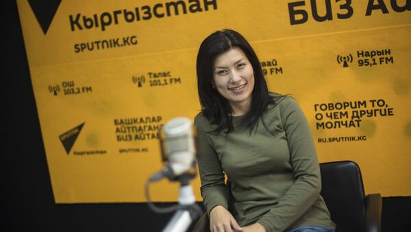 Ведущая радио Sputnik Кыргызстан Айтурган Сатиева - Sputnik Кыргызстан