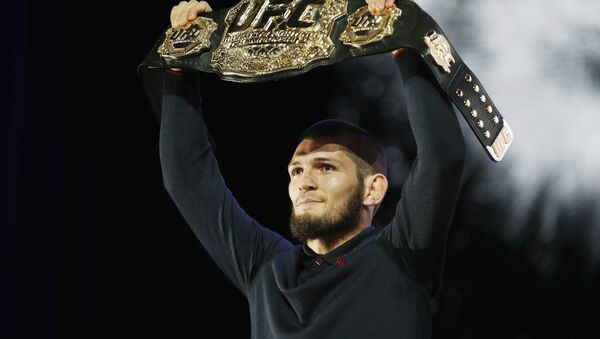 Российский боец UFC Хабиб Нурмагомедов - Sputnik Кыргызстан