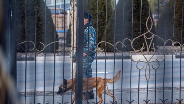 Сообщение о взрывном устройстве в аэропорту Манас - Sputnik Кыргызстан
