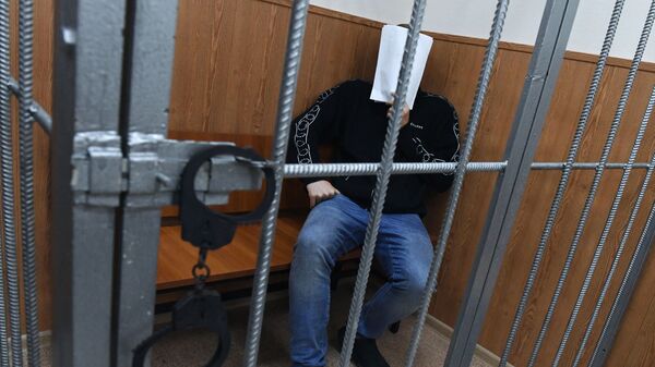 Кармалган шектүү адам. Архив - Sputnik Кыргызстан