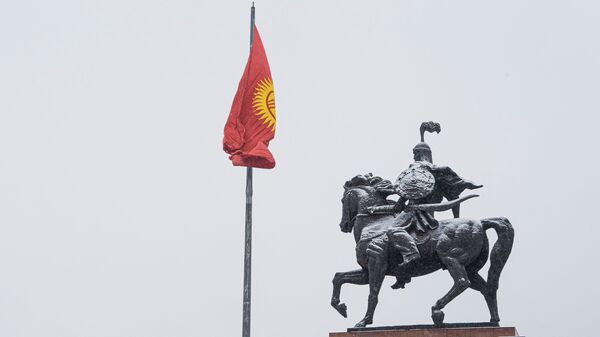 Памятник Манасу в Бишкеке - Sputnik Кыргызстан